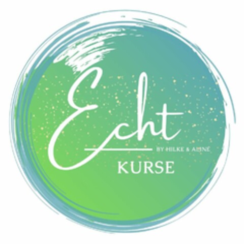 Echt KURSE BY HILKE & ALINE Logo (DPMA, 11/03/2022)