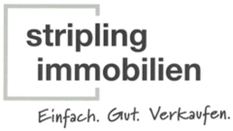 stripling immobilien Einfach. Gut. Verkaufen. Logo (DPMA, 08/17/2023)