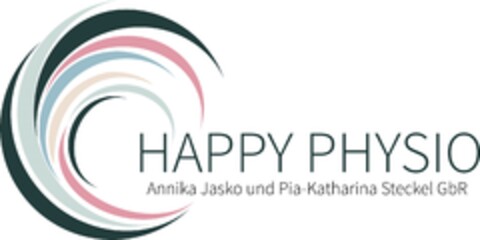 HAPPY PHYSIO Annika Jasko und Pia-Katharina Steckel GbR Logo (DPMA, 04/04/2023)