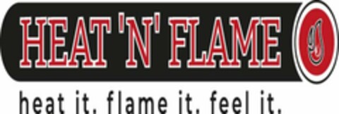 HEAT 'N' FLAME heat it. flame it. feel it. Logo (DPMA, 17.08.2023)