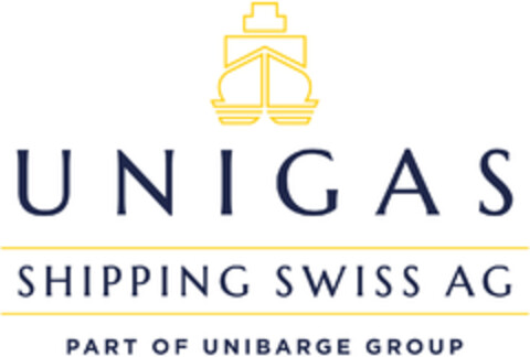 UNIGAS SHIPPING SWISS AG PART OF UNIBARGE GROUP Logo (DPMA, 29.01.2024)