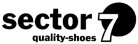 sector 7 quality-shoes Logo (DPMA, 03/27/2002)