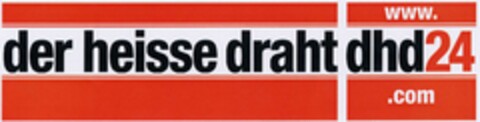 der heisse draht dhd24 Logo (DPMA, 04.11.2002)