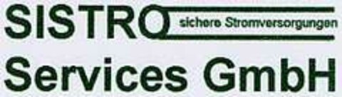 SISTRO Services GmbH sichere Stromversorgungen Logo (DPMA, 12.11.2002)