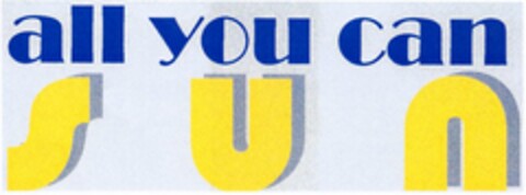 all you can sun Logo (DPMA, 14.02.2004)