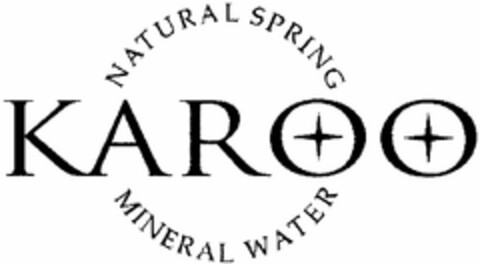 KAROO NATURAL SPRING MINERAL WATER Logo (DPMA, 01.06.2004)