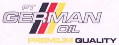 PT GERMAN OIL PREMIUM QUALITY Logo (DPMA, 04/22/2005)