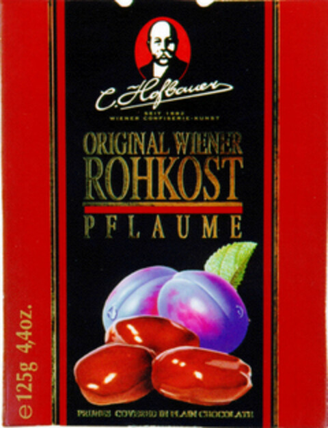 Wiener Rohkost Pflaume Logo (DPMA, 06.06.1995)