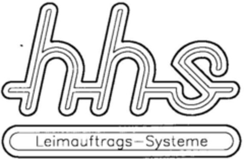 hhs Leimauftrags-Systeme Logo (DPMA, 06/18/1996)