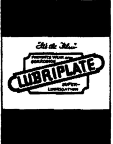 LUBRIPLATE Logo (DPMA, 20.09.1996)