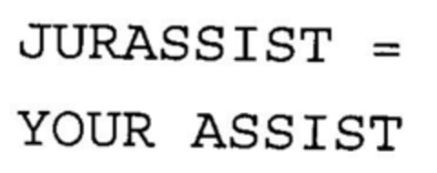 JURASSIST = YOUR ASSIST Logo (DPMA, 21.01.1998)