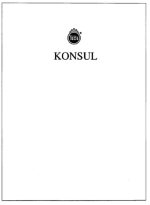 TEBE KONSUL Logo (DPMA, 30.01.1998)