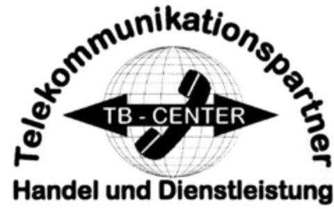 TB - CENTER  Telekommunikationspartner Logo (DPMA, 23.04.1998)