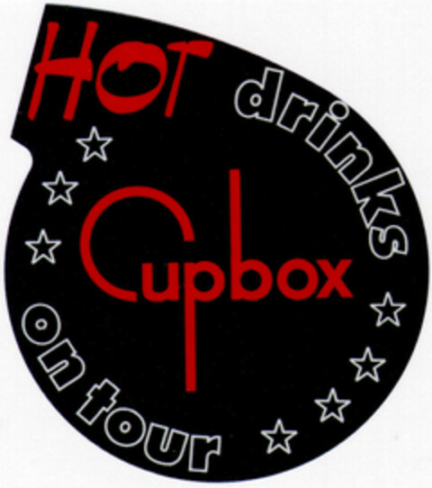 HOT drinks Cupbox on tour Logo (DPMA, 15.01.1999)