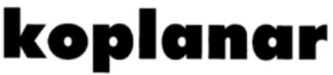 koplanar Logo (DPMA, 22.07.1999)