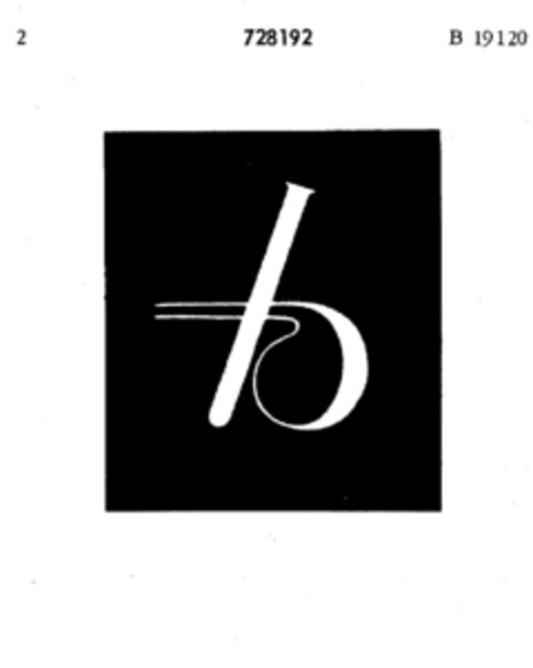 b Logo (DPMA, 15.12.1958)