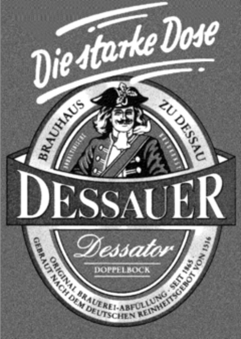 Die starke Dose DESSAUER Logo (DPMA, 12/10/1992)