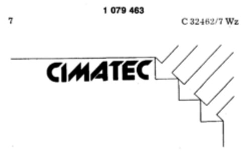 CIMATEC Logo (DPMA, 24.09.1983)