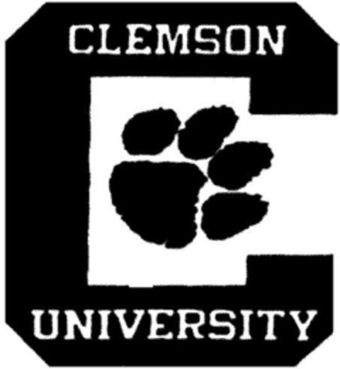 CLEMSON UNIVERSITY Logo (DPMA, 09.10.1993)