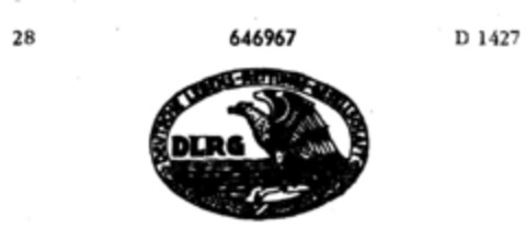 DLRG Logo (DPMA, 23.11.1950)
