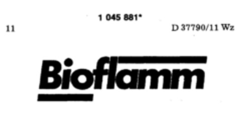 Bioflamm Logo (DPMA, 17.09.1982)