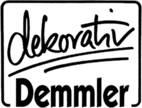 dekorativ Demmler Logo (DPMA, 24.08.1994)
