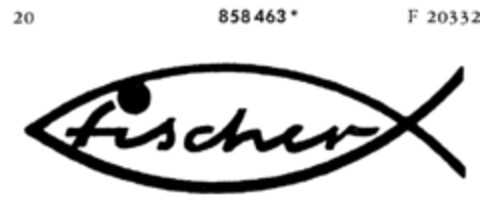 fischer Logo (DPMA, 18.01.1969)