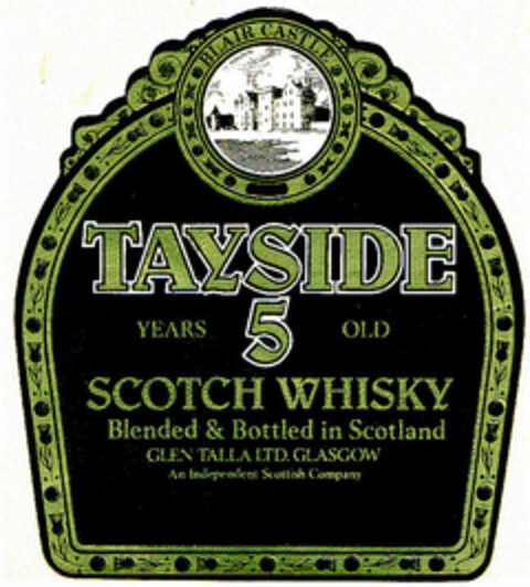 TAYSIDE SCOTCH WHISKY Logo (DPMA, 17.08.1985)