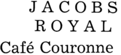 JACOBS ROYAL Café Couronne Logo (DPMA, 22.07.1985)