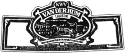 KWV VAN DER HUM Logo (DPMA, 08.05.1991)