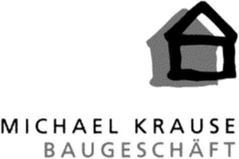MICHAEL KRAUSE BAUGESCHÄFT Logo (DPMA, 06.11.1992)