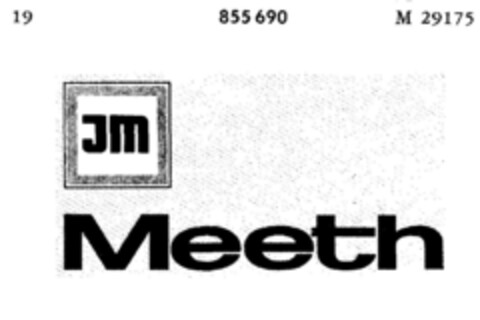 JM Meeth Logo (DPMA, 16.03.1968)