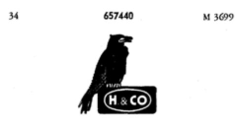 H. & CO Logo (DPMA, 19.02.1952)