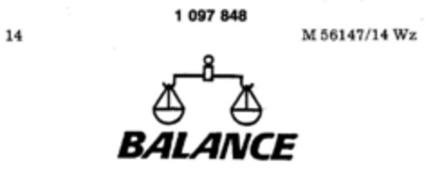 BALANCE Logo (DPMA, 16.02.1985)