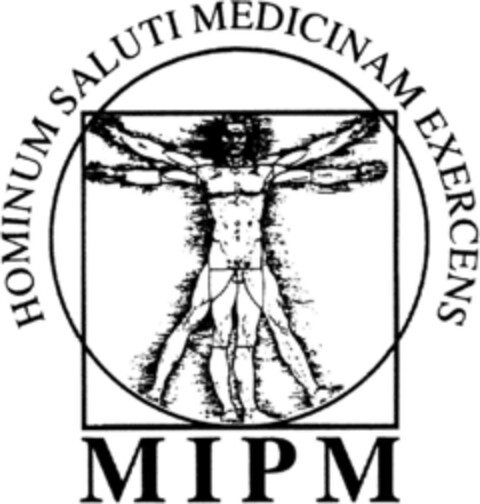 HOMINUM SALUTI MEDICINAM EXERCENS MIPM Logo (DPMA, 10/21/1994)