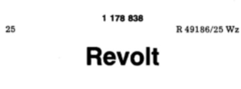 Revolt Logo (DPMA, 21.03.1990)