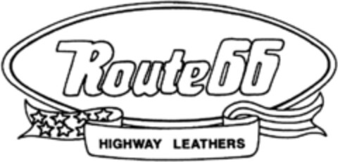 Route66 HIGHWAY LEATHERS Logo (DPMA, 21.01.1993)