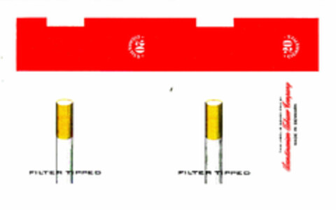 FILTER TIPPED Logo (DPMA, 05.12.1969)