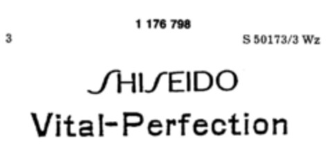 SHISEIDO Vital-Perfection Logo (DPMA, 04/12/1990)