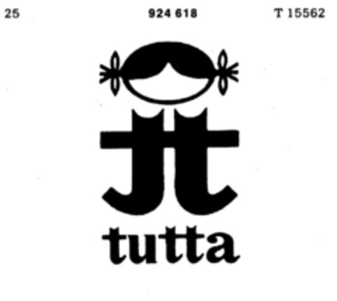 tutta Logo (DPMA, 17.03.1973)