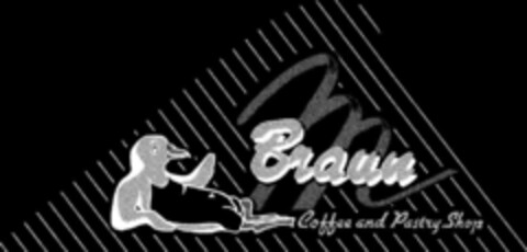 M Braun Coffee and Pastry Shop Logo (DPMA, 14.08.1990)