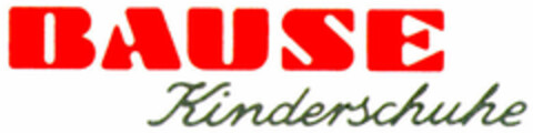 BAUSE Kinderschuhe Logo (DPMA, 31.07.2000)