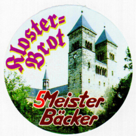 Klosterbrot 5Meister Bäcker Logo (DPMA, 16.05.2001)