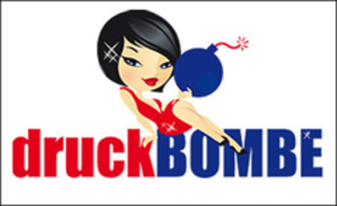 druckBOMBE Logo (DPMA, 26.02.2009)