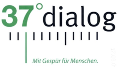 37° dialog Mit Gespür für Menschen. Logo (DPMA, 08/17/2009)