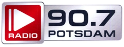 90.7 RADIO POTSDAM Logo (DPMA, 19.07.2010)