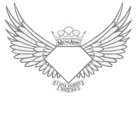 MICHELADAM I LOVE FASHION SINCE 1950 Logo (DPMA, 11/12/2010)
