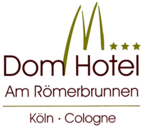 Dom Hotel Am Römerbrunnen Köln · Cologne Logo (DPMA, 17.11.2010)