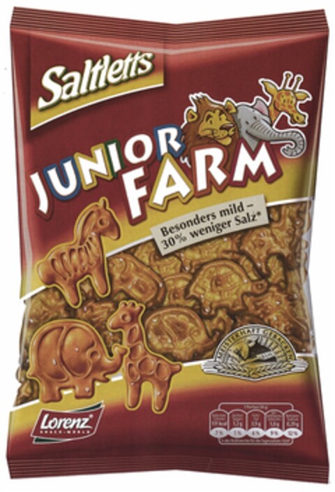 Saltletts JUNIOR FARM Logo (DPMA, 22.06.2012)