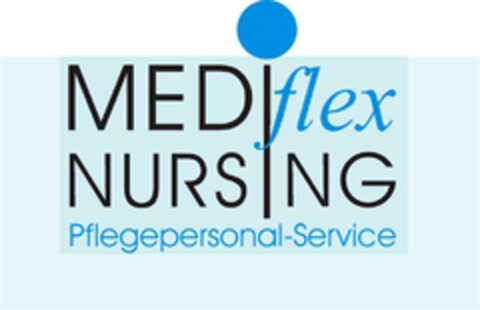 MEDIflex NURSING Pflegepersonal-Service Logo (DPMA, 08.01.2013)